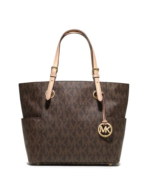 michael kors mk print tote